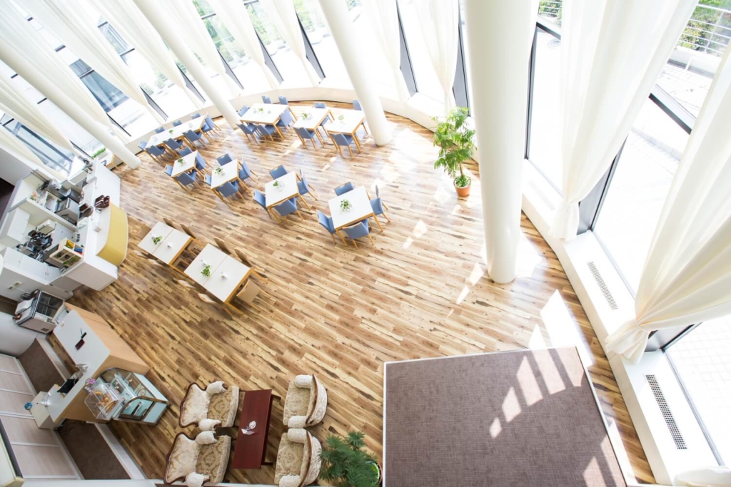 大和リゾートのティーラウンジ